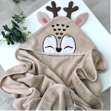 Полотенце-уголок Олененок  80х100