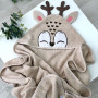 Полотенце-уголок Олененок  80х100