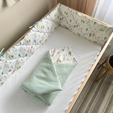 Плед- конверт с одеялом Baby Dream Лес 80х100 см