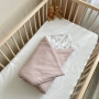 Плед- конверт с одеялом Baby Dream Веточки котики пудра 80х100 см