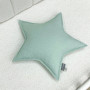 Подушка декор "Звездочка" вафля мята