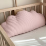Подушечка-бортик Облако вафля пудра 30 х 55