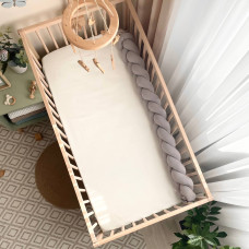 Бортик Коса серый вафля 120 см