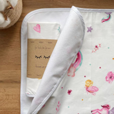 Пеленка непромокаемая Little pony розовый 50х80