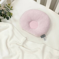 Подушка анатомическая велюр лила