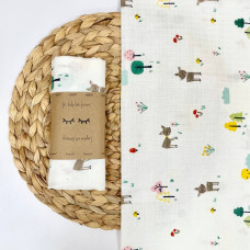 Пеленка муслин Газели 78х100