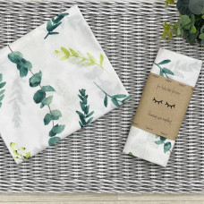 Пеленка бязь Евкалипт 78х100