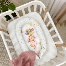 Кокон Мишки Гамми розовый 90*65