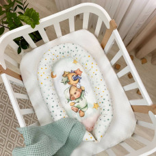 Кокон Мишки Гамми мята 90*65