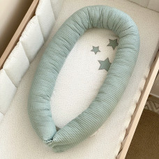 Кокон Stars поплин/вафля мята