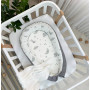 Кокон Baby Design Облака серые с луной 90*65