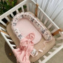 Кокон Baby Design Акварельные цветы на светлом 90*65