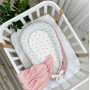 Кокон Baby Design Звезды на пудре 90*65