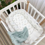 Кокон Baby Design Веточки котики мята 90*65