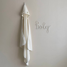 Полотенце-уголок вафля молочный 90х100