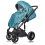 Коляска детская 2в1 QUALI PRADO, бирюза