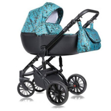 Коляска детская 2в1 QUALI PRADO, бирюза