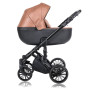 Коляска детская 2в1 QUALI PRADO, капучино