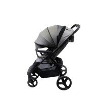 Детская прогулочная коляска-книжка LaBona G1, серая