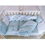 Дитячий постільний комплект Labona «Коса Марісон», блакитний