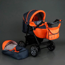Коляска-трансформер Victoria Gold Карина, оранжевая