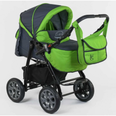 Коляска-трансформер Victoria Gold Карина, салатовая