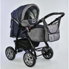 Коляска-трансформер Victoria Gold Карина, серая