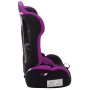 Автокресло Bair Alpha 1/2/3 (9-36 кг) DA2418 черный - фиолетовый